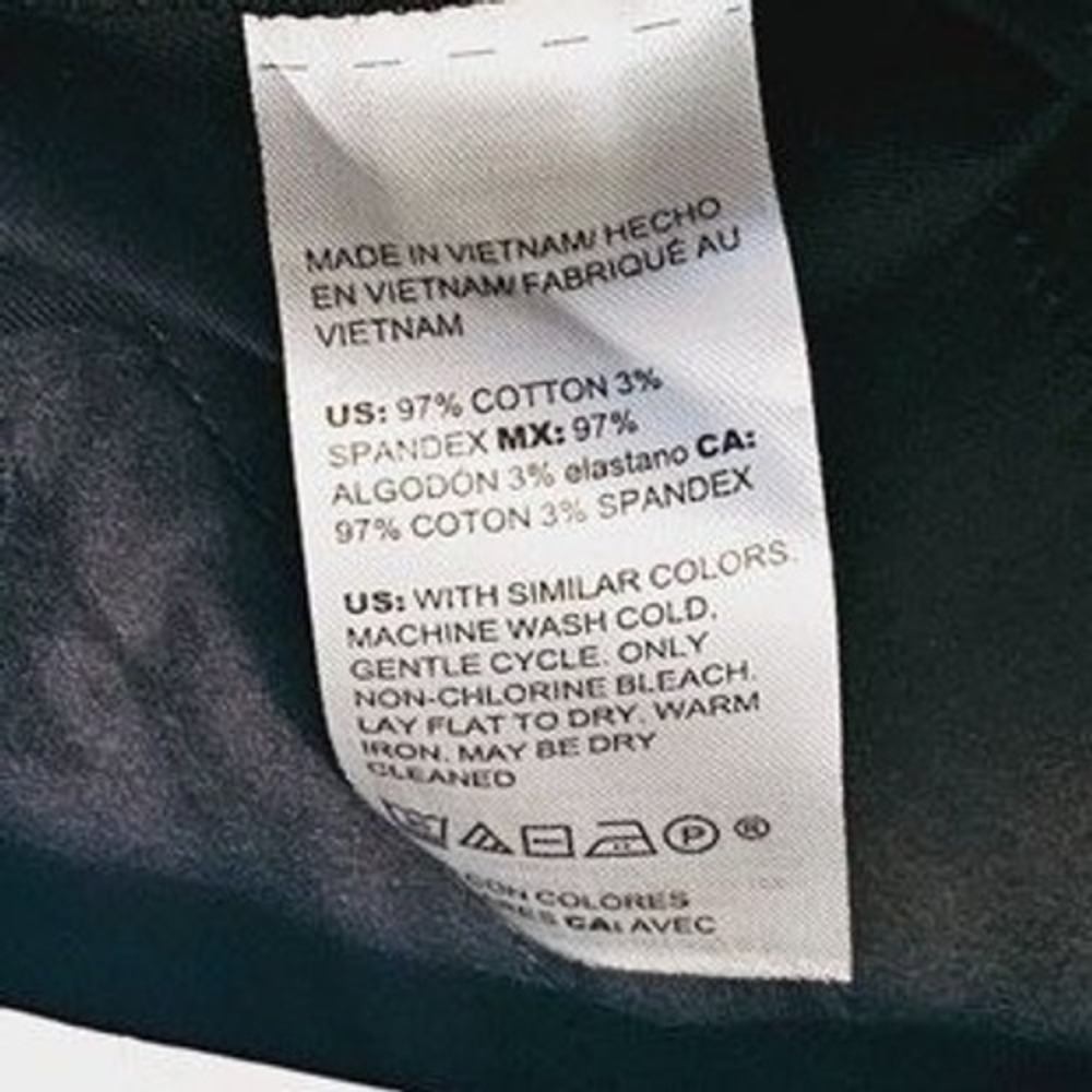 Chico's‎ Utility Ankle Pant Size 14 Belted Black New - Picture 7 of 10